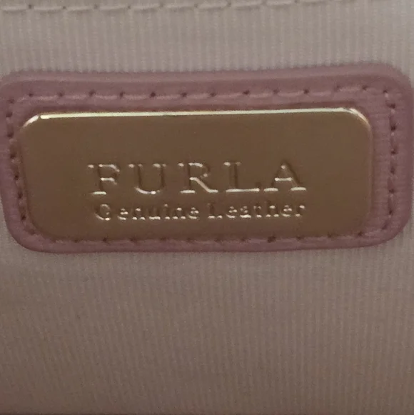 FURLA Tote, Pink- EUC - Picture 7 of 11